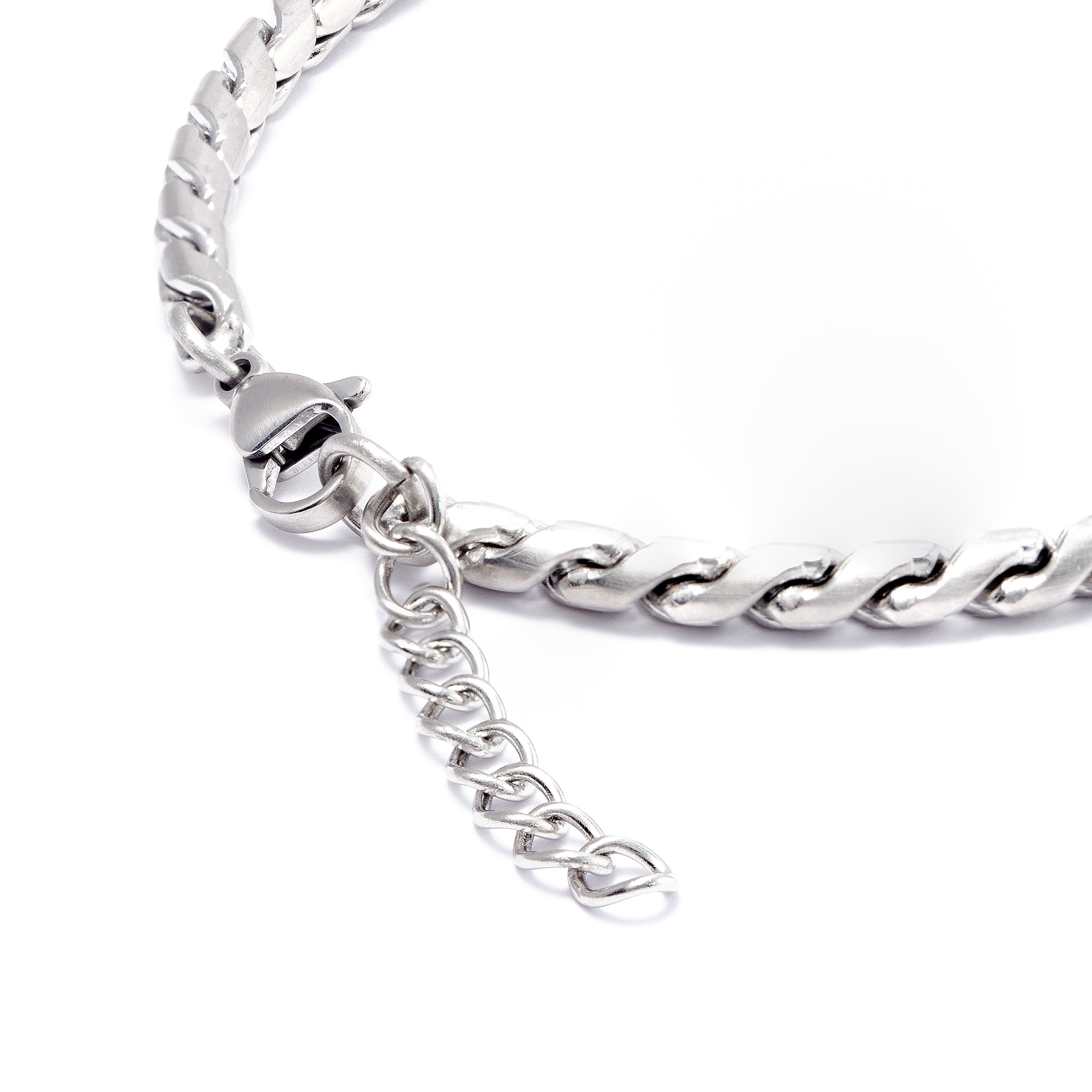 Kartel Silver Chain Link Bracelet