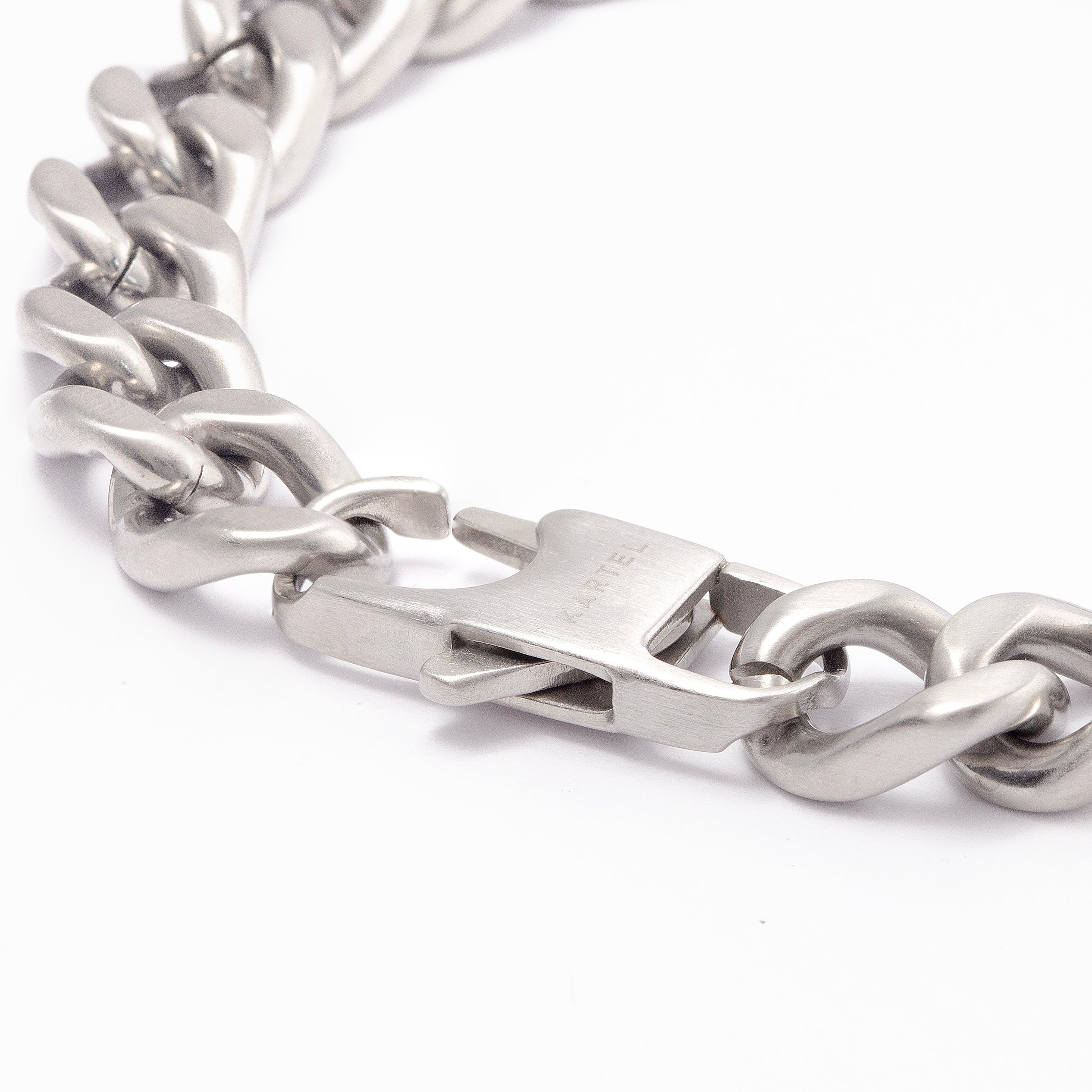 Kartel Heavy Silver Chain Bracelet